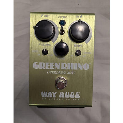 Way Huge Electronics WHE202 Green Rhino Overdrive Effect Pedal