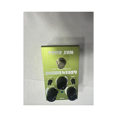 Way Huge Electronics WHE202 Green Rhino Overdrive Effect Pedal