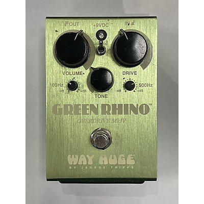 Way Huge Electronics WHE202 Green Rhino Overdrive Effect Pedal