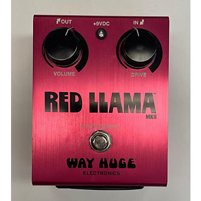Way Huge Electronics WHE203 Red Llama Overdrive MKII Effect Pedal