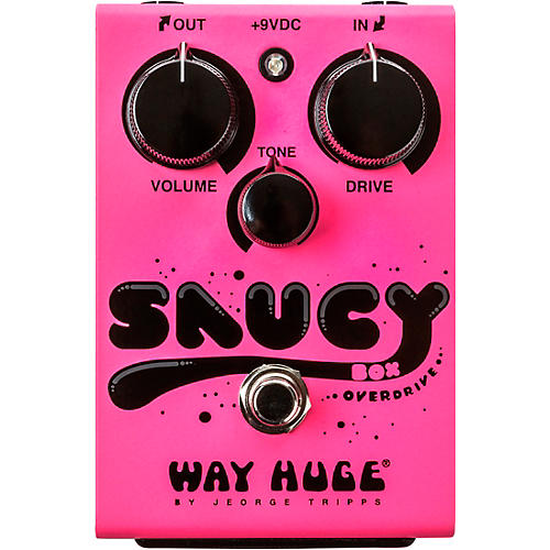 WHE205PK Saucy Box Limited-Edition Pink Overdrive Effects Pedal