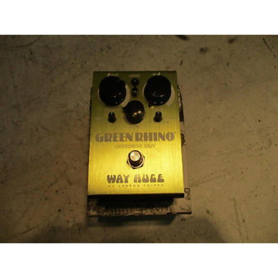 Way Huge Electronics WHE207 GREEN RHINO OVERDRIVE MKIV Effect Pedal