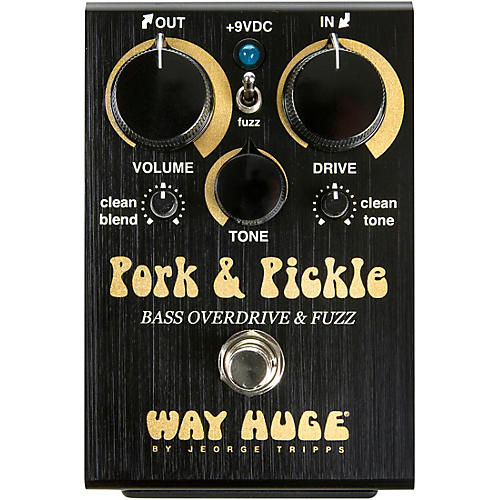 WHE214 Pork & Pickle Overdrive/Fuzz Bass Effects Pedal