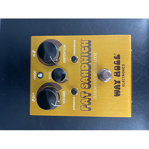 Way Huge Electronics WHE301 Fat Sandwich Harmonic Saturator Distortion Effect Pedal