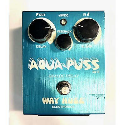 Way Huge Electronics WHE701 Aqua Puss Analog Delay Effect Pedal