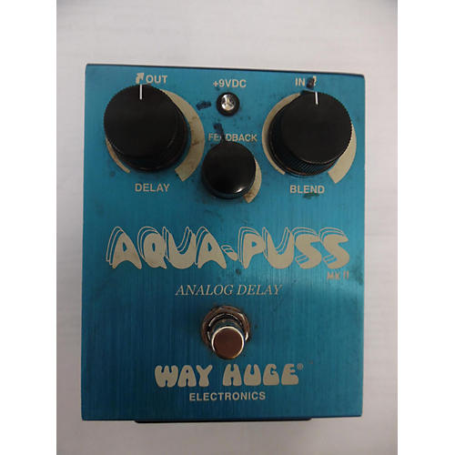 Way Huge Electronics WHE701 Aqua Puss Analog Delay Effect Pedal