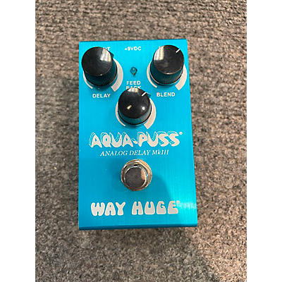 Way Huge Electronics WHE701 Aqua Puss Analog Delay Effect Pedal