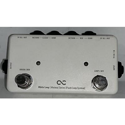 One Control WHITE LOOP Pedal