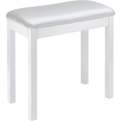 Stagg WHITE METAL FRAME PIANO BENCH