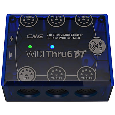 CME WIDI Thru6 BT Hybrid MIDI Thru/Splitter Box