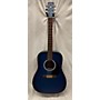 Used Art & Lutherie WILD CHERRY Acoustic Guitar Trans Blue