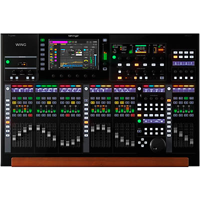 Behringer WING 48-Channel Digital Mixer With 24-Fader Control Surface and 10" Touchscreen - Black