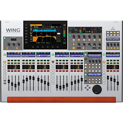 Behringer WING 48-Channel Digital Mixer with 24-Fader Control Surface and 10" Touch Screen