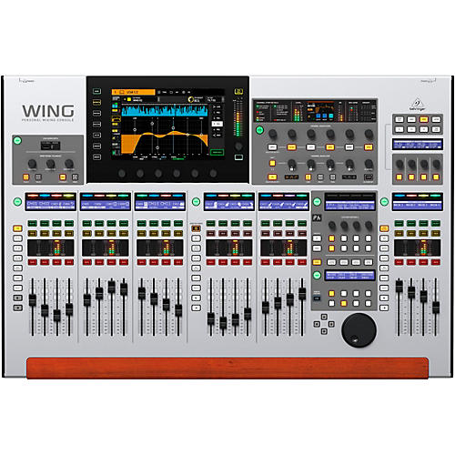 WING 48-Channel Digital Mixer with 24-Fader Control Surface and 10