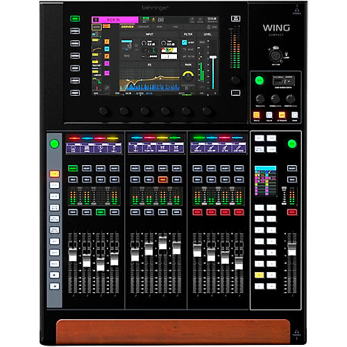 Behringer WING COMPACT 48-Channel Digital Mixing Console With 16-Fader Control Surface and 10