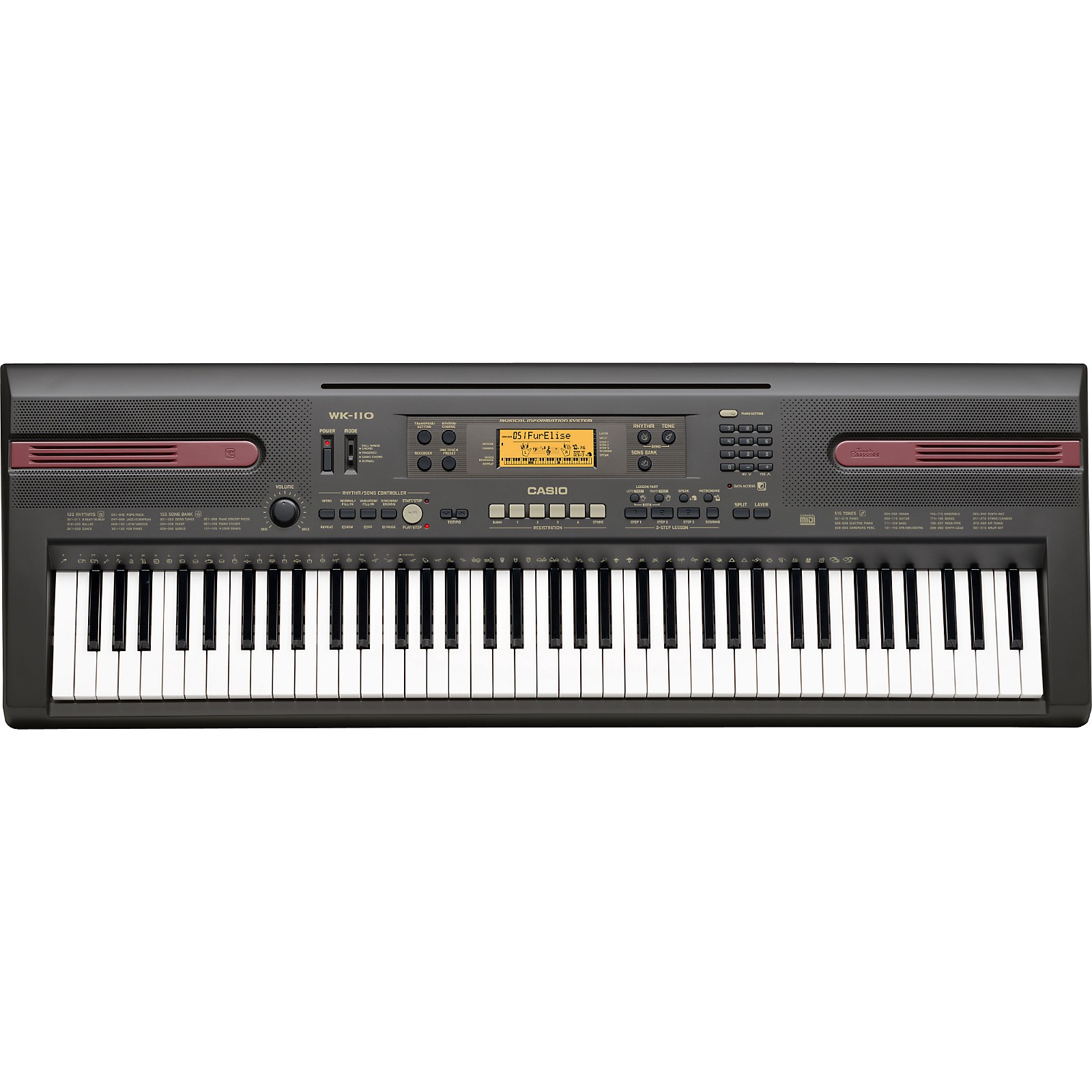 Casio WK110 Arranger Keyboard Musician's Friend