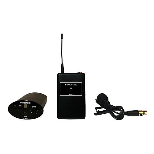 WL-1S Wireless Lavalier System (Receiver + Bodypack + Lavaliere)