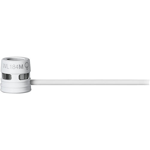 Shure WL184m Supercardioid Condenser Lavalier With LEMO Termination White