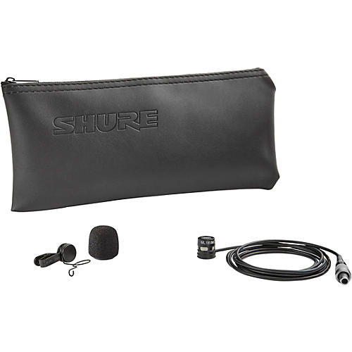 Shure WL185m Cardioid Condenser Lavalier With LEMO Termination Black