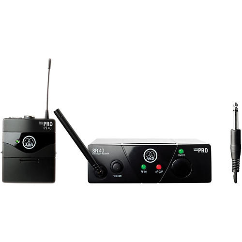 WMS 40 Mini Instrument Wireless System Ch A with D8000M Handheld