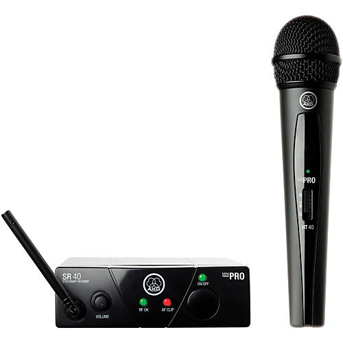 WMS 40 Mini Vocal Wireless System Ch A with D8000M Handheld