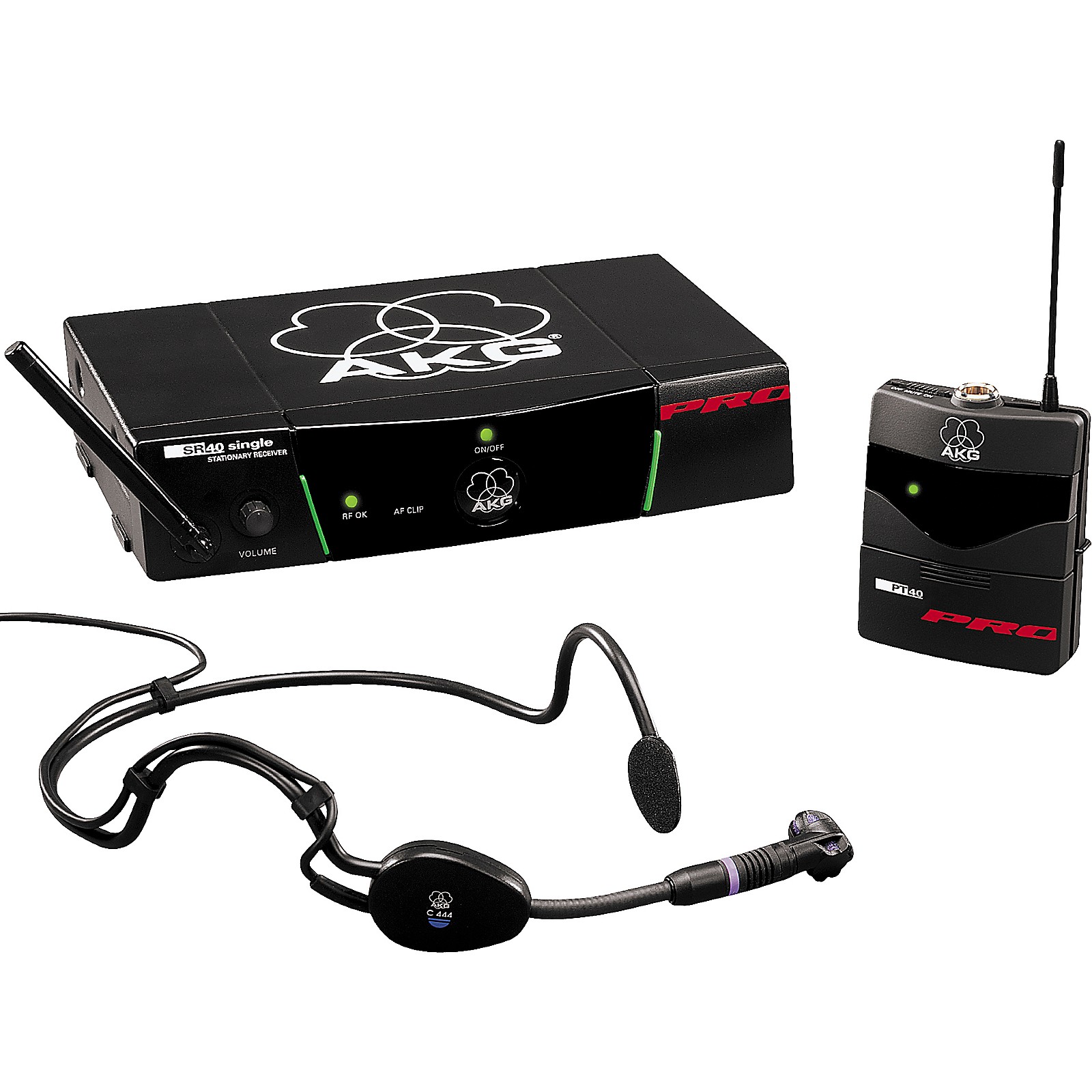 AKG WMS 40 PRO Headset Sports Wireless System Musician's Friend