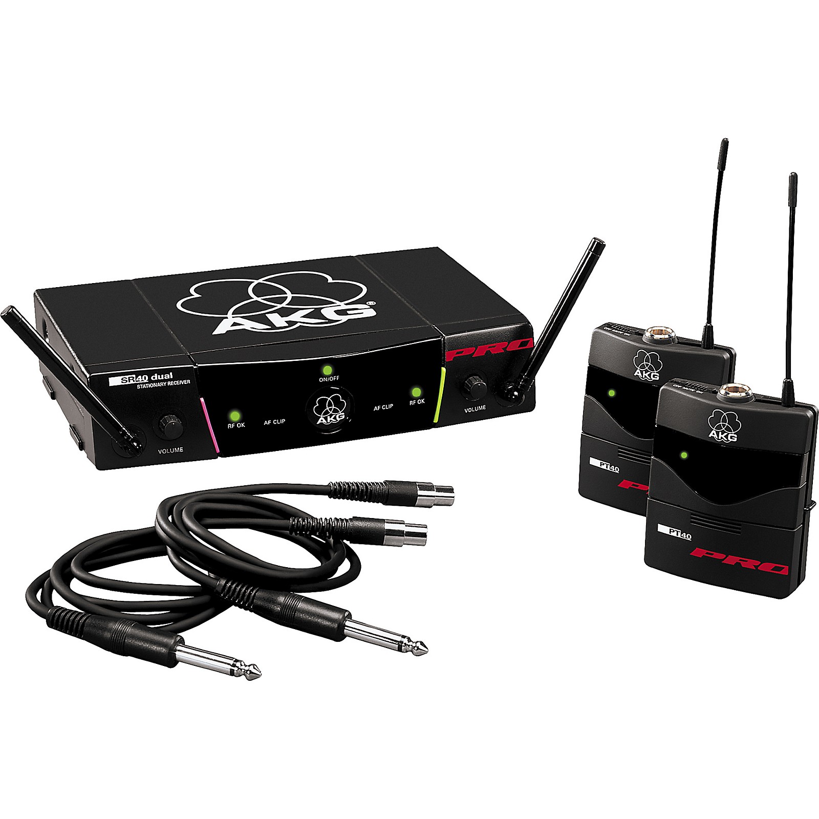 AKG WMS 40 Pro Dual Wireless Guitar System Musician's Friend