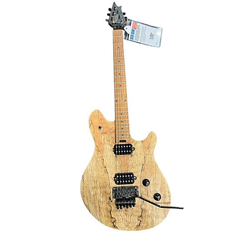 EVH WOLFGANG STANDARD EXOTIC SPALTED MAPLE Solid Body Electric Guitar Natural
