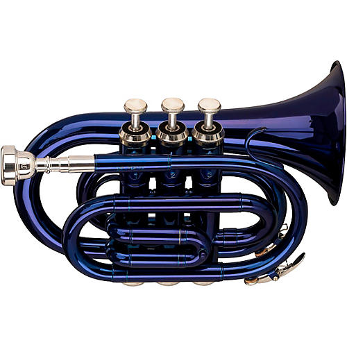 Stagg WS-TR245 Series Bb Pocket Trumpet Blue