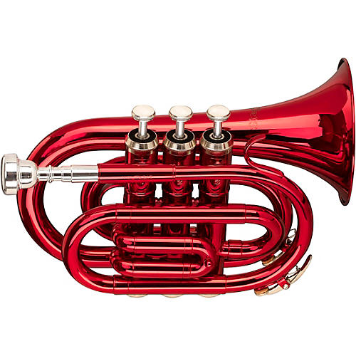 Stagg WS-TR245 Series Bb Pocket Trumpet Red