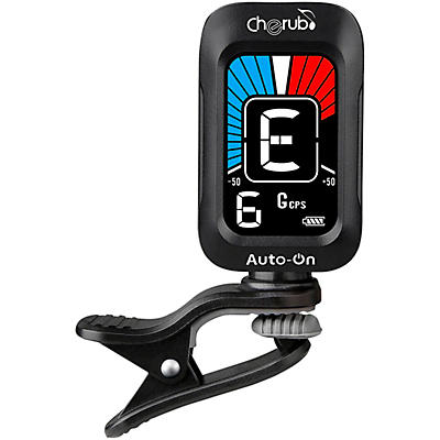 Cherub WST-645 Auto-On Rechargeable Clip Tuner