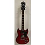 Used Stadium WT240 Solid Body Electric Guitar Cherry