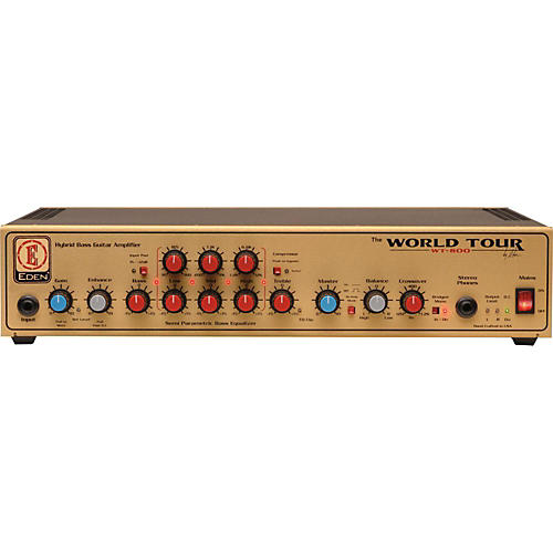 Eden WT800 World Tour Bass Amp Head | Musician's Friend