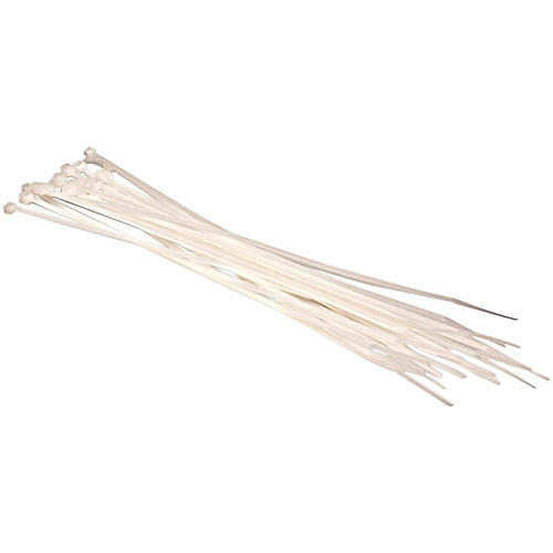 Hosa WTi173 Cable Ties (20 Pack) Condition 1 - Mint White 8 in.