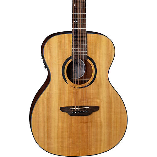 Luna Guitars Wabi Sabi Solid Top Acoustic-Electric Folk Guitar Satin Natural