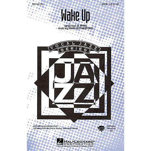 Hal Leonard Wake Up ShowTrax CD Composed by Paris Rutherford