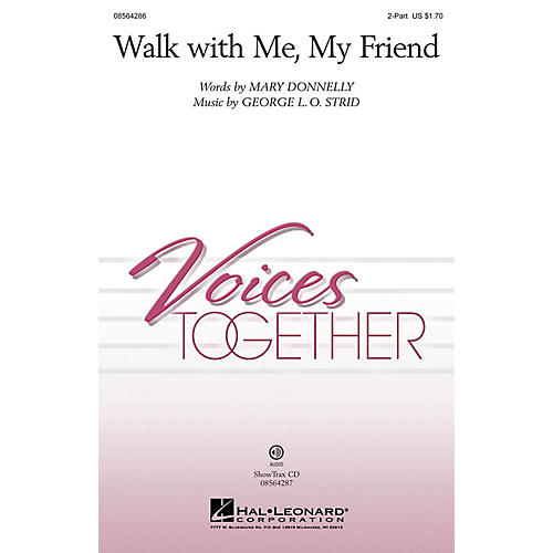 Hal Leonard Walk with Me, My Friend ShowTrax CD Composed by Mary Donnelly