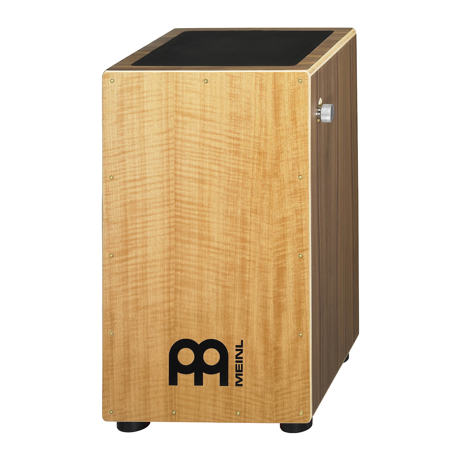 Meinl Walnut Wood Snare Cajon with Anegre Frontplate Musician's Friend