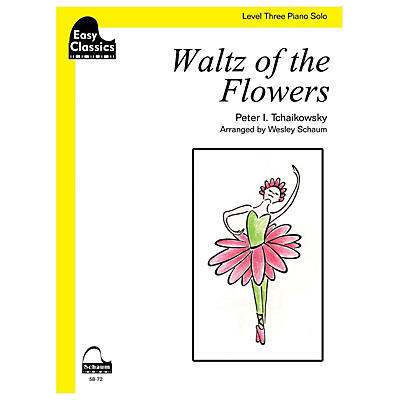SCHAUM Waltz of the Flowers Educational Piano Series Softcover