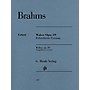 G. Henle Verlag Waltzes Op. 39 (Simplified Arrangement by Brahms) Henle Music Folios Series Softcover