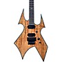 B.C. Rich Warbeast Extreme Exotic with Floyd Rose Electric Guitar Spalted Maple