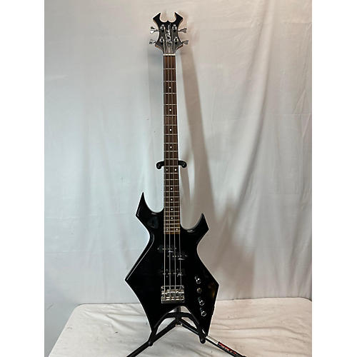 B.C. Rich Warlock Bass Electric Bass Guitar Black