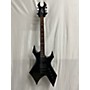 Used B.C. Rich Warlock Edge Solid Body Electric Guitar Black