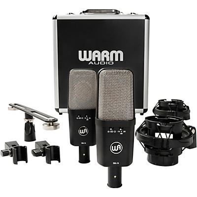 Warm Audio Warm Audio WA-14SP Authentic Recreation Of The Most Truthful Studio Mic Of All Time In Sequential Pair
