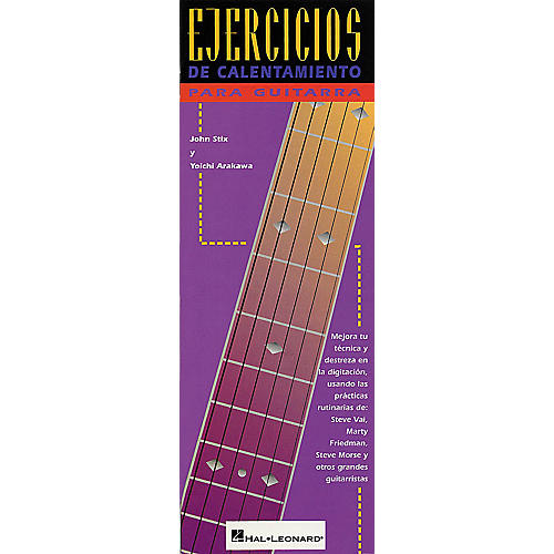 Warm-Up Exercises Guitar Spanish Edition Book