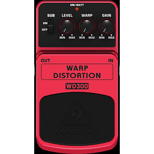 Warp Distorion WD300 Effects Pedal