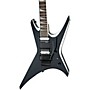 Jackson Warrior JS32 Electric Guitar - Black With White Bevel