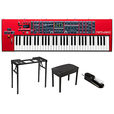 Nord Wave 2 61-Key Performance Synthesizer Essentials Bundle
