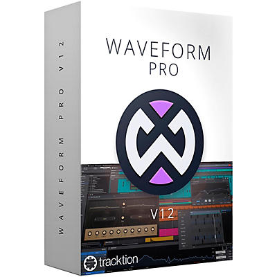 Tracktion Waveform Pro 12 + Recommended Content Software Bundle