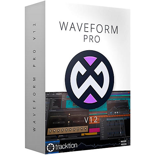Tracktion Waveform Pro 12 + Studio Content Software Bundle